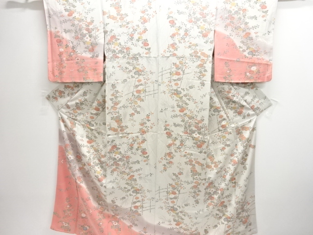 JAPANESE KIMONO / TSUKESAGE KOMON / KIKU 